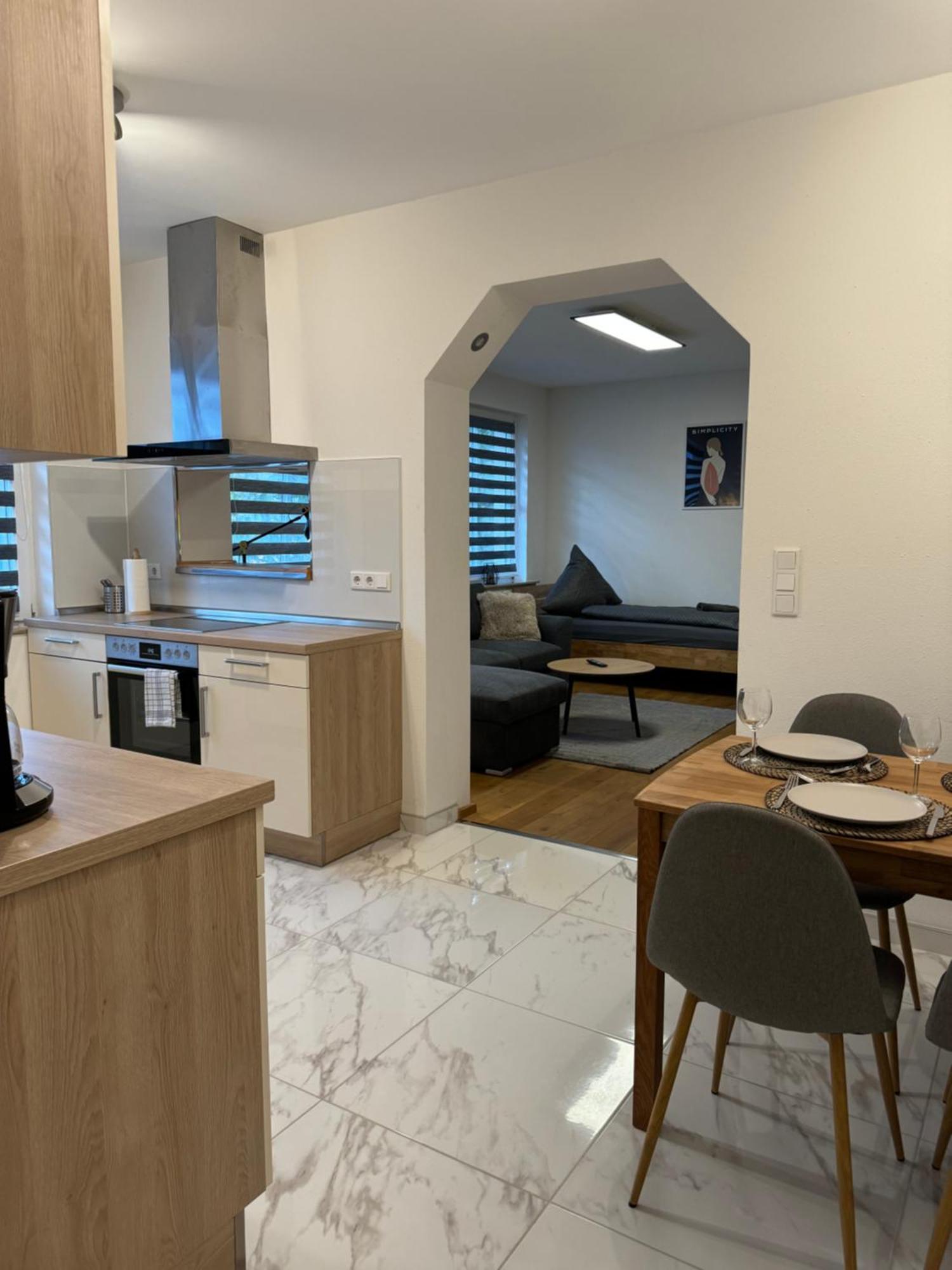 Moderne Ferienwohnungen In Dissen Номер фото